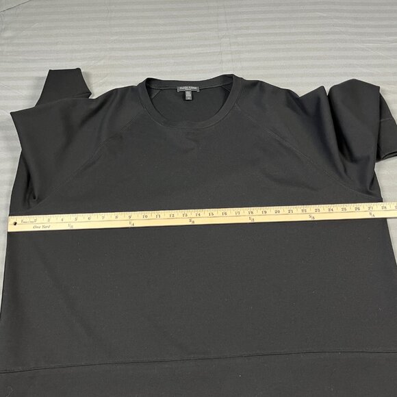 Eileen Fisher Sweater Womens 2X Lyocell Soft Black Round Neck Oversized Made USA - Picture 7 of 11